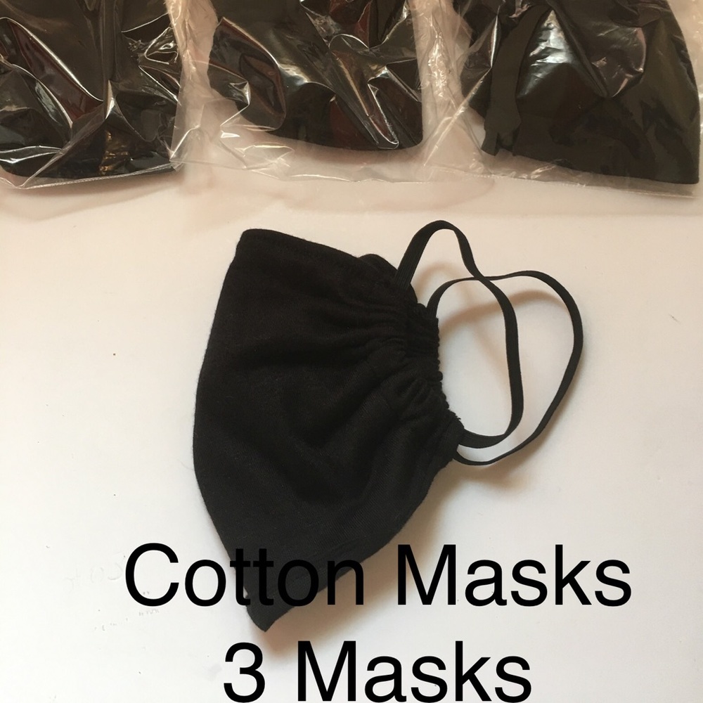 3 Masks Cotton Material Triple Layer